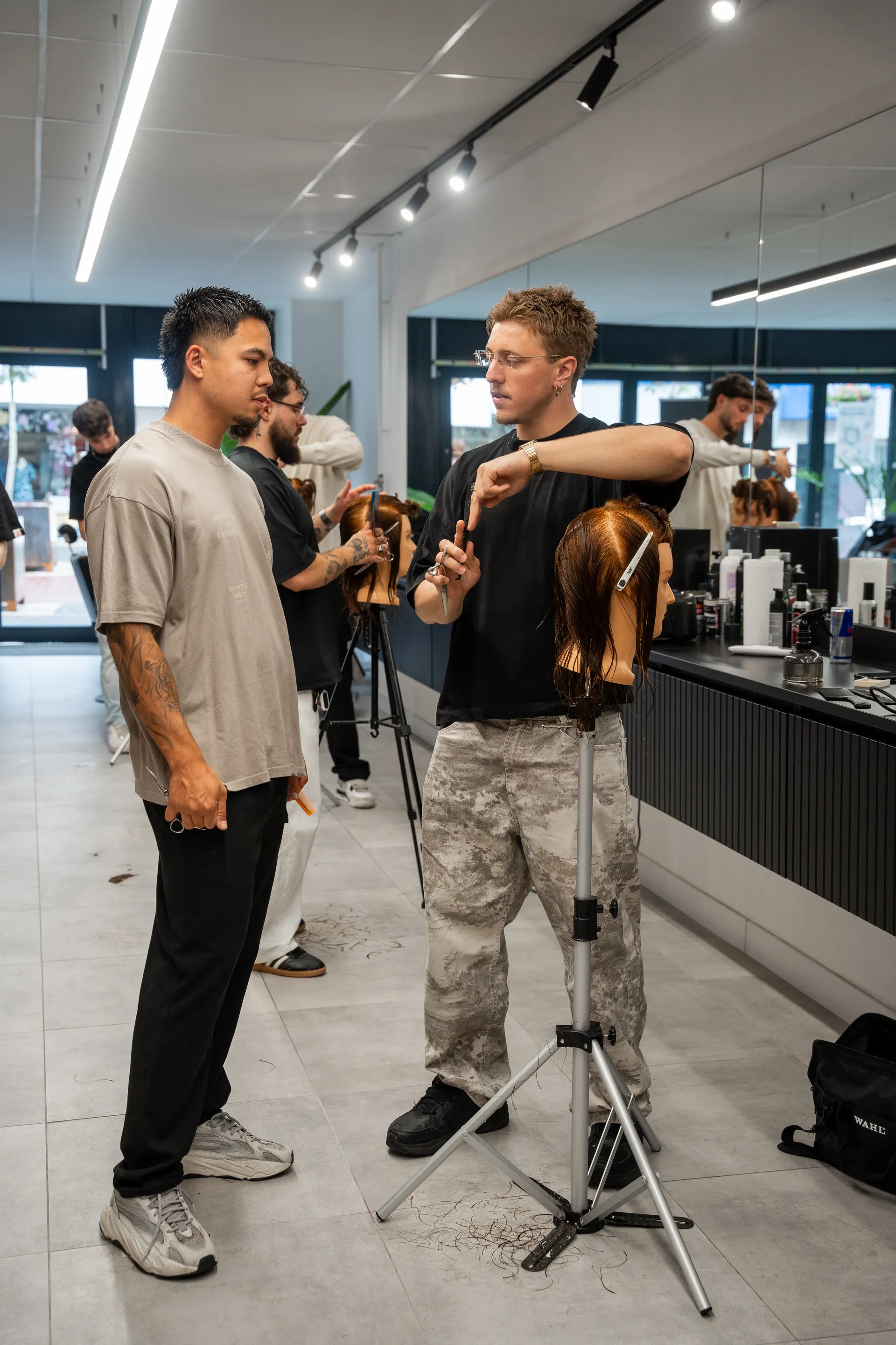 Verbinding tussen barbers